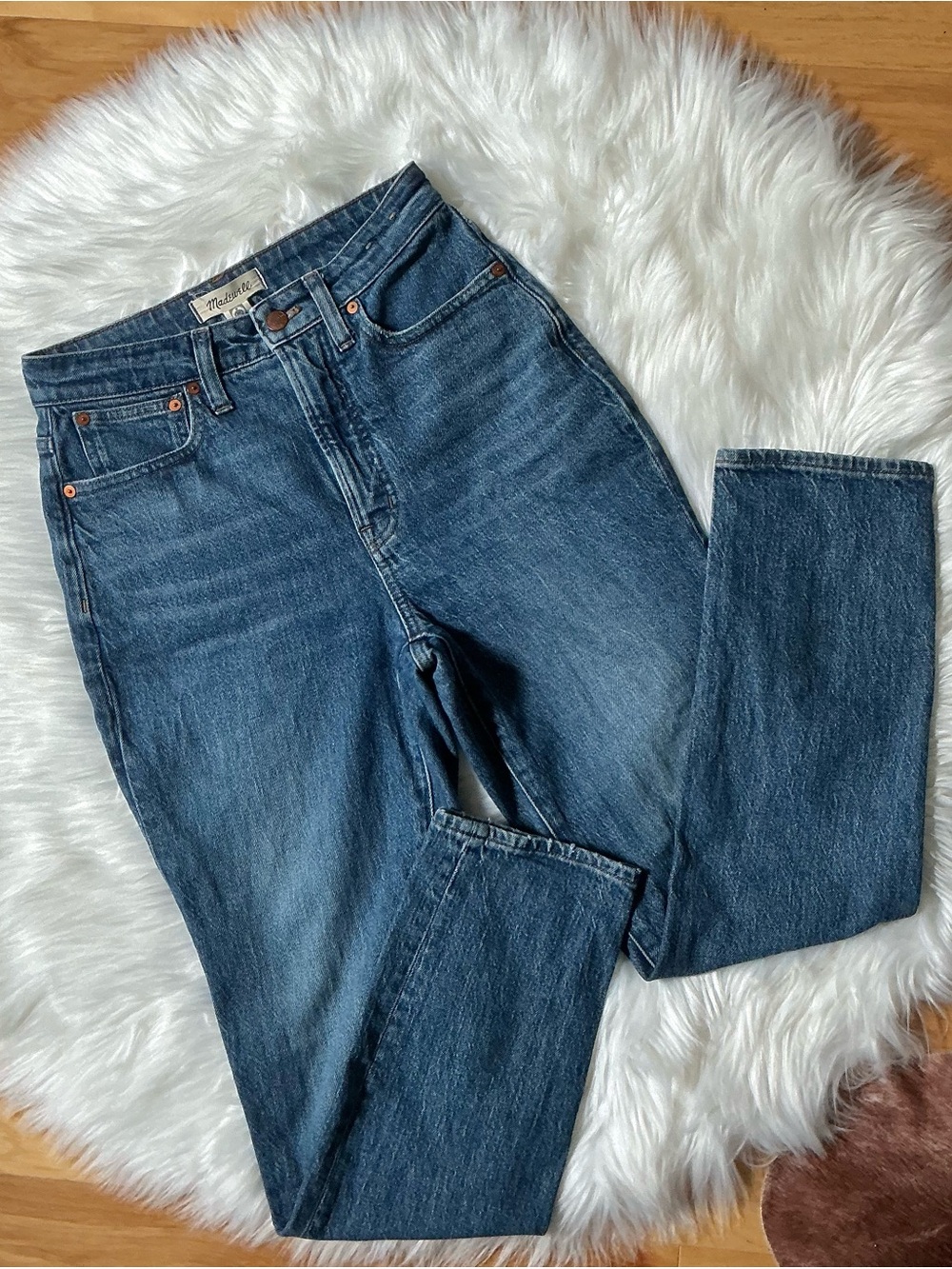 Madewell The Curvy Perfect Vintage High Rise Jean Size 27 curvy